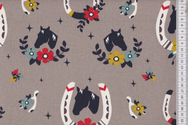 Reststück Birch Bio Canvas Tall Tales Buttermilk shroom