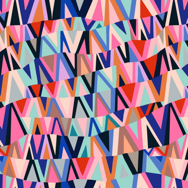 Annabel Wrigley Kaleidoscope Wavelength Majorelle Blue