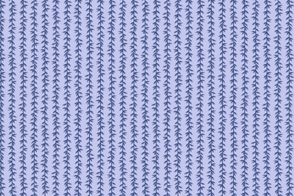 Strawberry Fields Rifle Paper Laurel Stripe Chambray