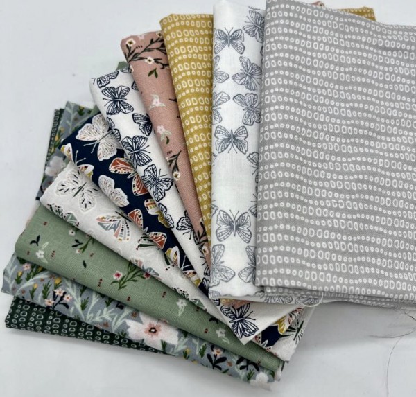 Fat Quarter Set Cotton and Steel I'll watch you fly