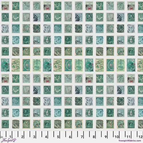 Tim Holtz Palette Teal Stamps