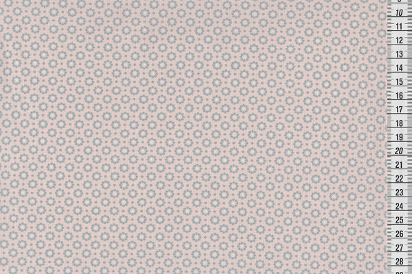 Dekostoff Fleur Soft Rose