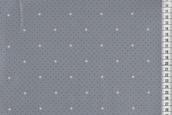 Wachstuch Dottie Dot Dusty Blue