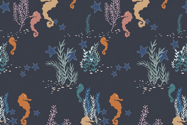 Maureen Cracknell Enchanted Voyage Seahorse Magic Deep