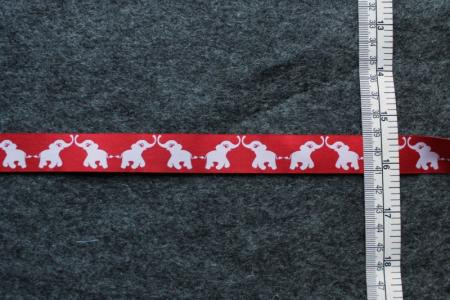 Webband Elephants red