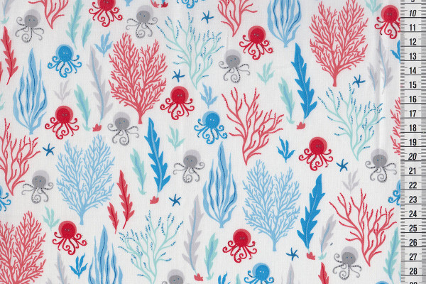 Reststück Come dive with me Sea Creatures white