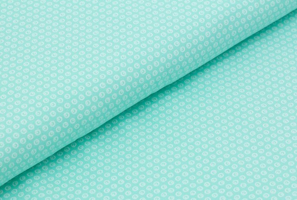 Reststück Bio Stretchjersey Kuller türkis