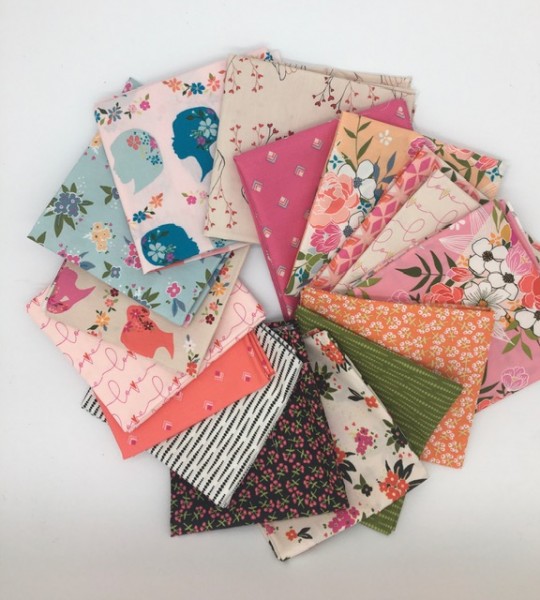 Fat Quarter Open Heart Maureen Cracknell