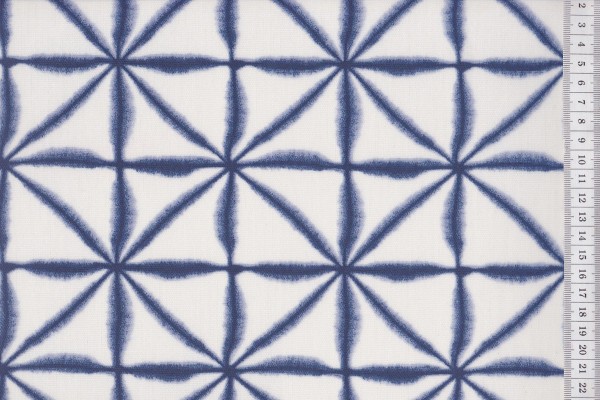 Wachstuch Indigo