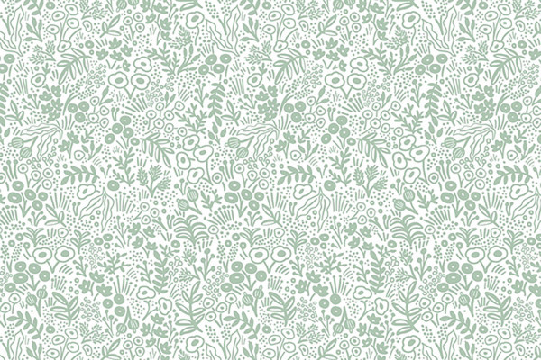 Cotton and Steel Basics - Rifle Paper Co - Tapestry Lace Sage