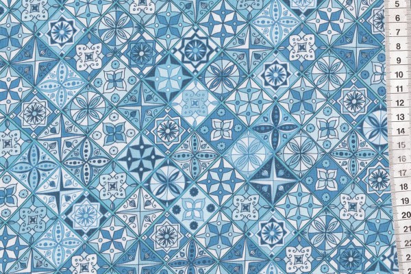 Figo Oasis by Pippa Shaw Multi Tiles blue