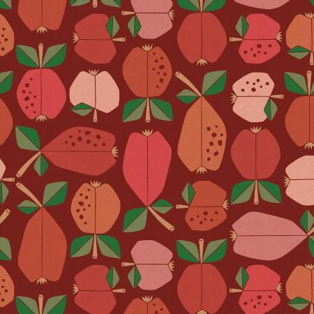 Under The Apple Tree CANVAS-Orchard Vermilion