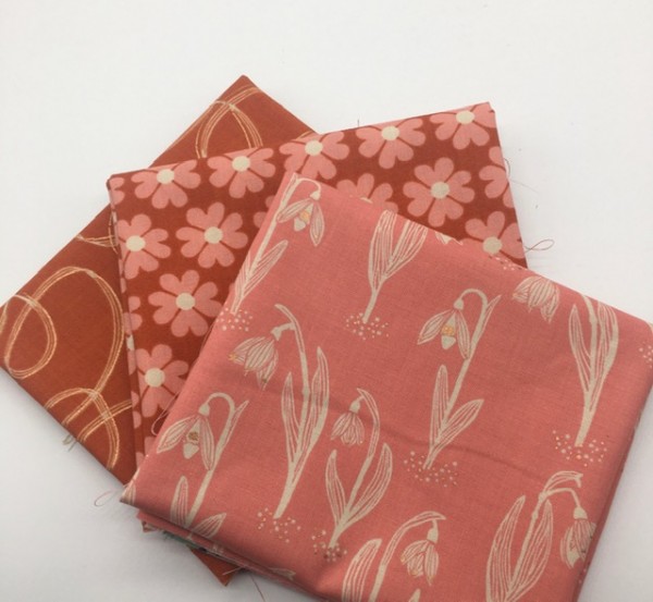 Fat Quarter Set Rubystar Society Unruly Nature pecan Jen Hewett