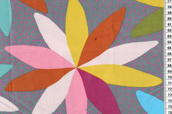 Anna Maria Horner Passionflower Cartwheel grey