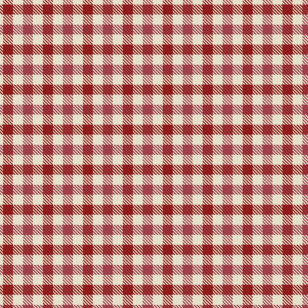 Close to My Heart Finishing Touches Check Plaid Vintage Kitchen