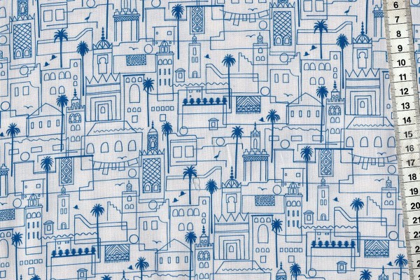 Figo Oasis by Pippa Shaw Roof Top blue