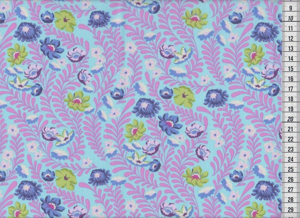 Tula Pink Eden Wild Flower Orchid