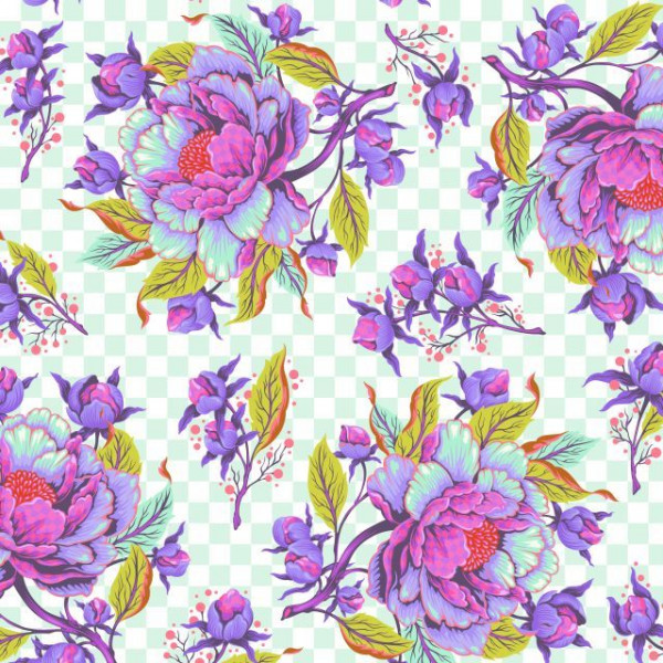Tula Pink Untamed Peony for Your Thoughts Nova