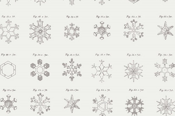 Amy Sinibaldi Little Town Snow Crystals Ash