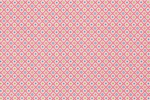 Baumwollwebware Julia Blümchen rosa