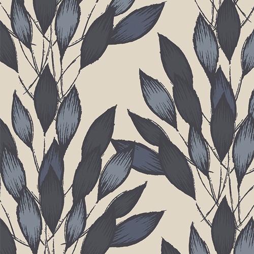 Art Gallery CANVAS Amy Sinibaldi Have Brushed Leaves Gris