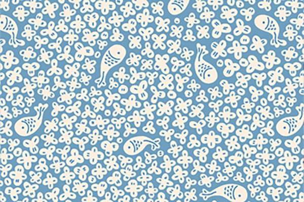 Kingyo by Lemonni Goldfish mid blue