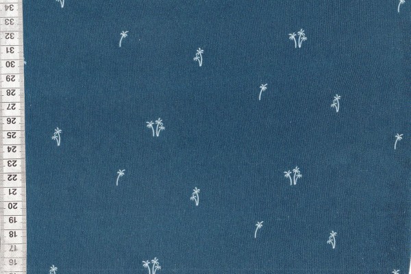 Viskosedruck Palm Trees by Käselotti marine