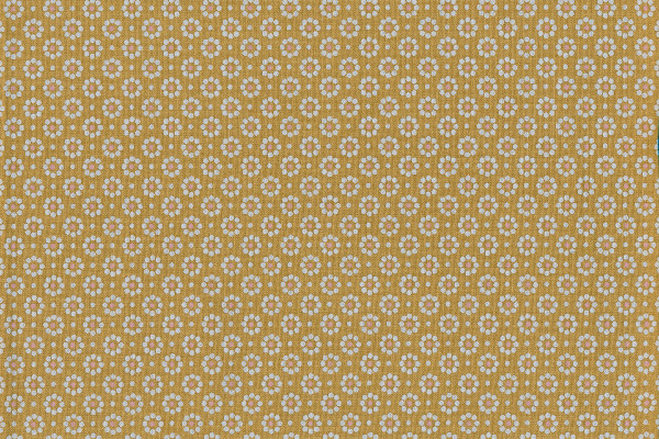 Wachstuch Oilcloth Belle Fleur Mustard