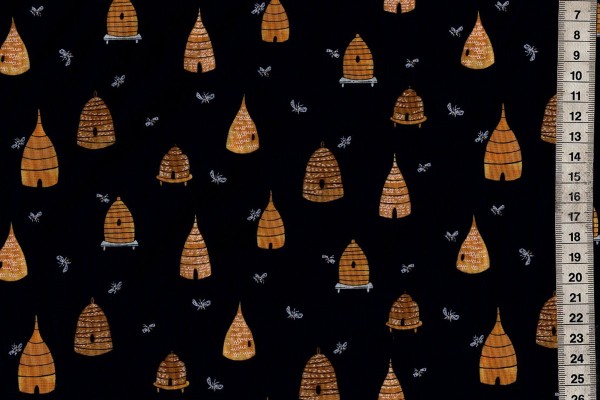 Rae Ritchie Honey Bee Dear Stella Bee hives navy