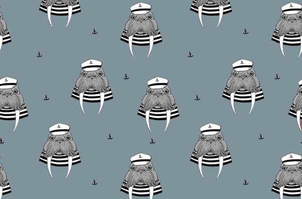Sweat Captain Walrus dreamblue