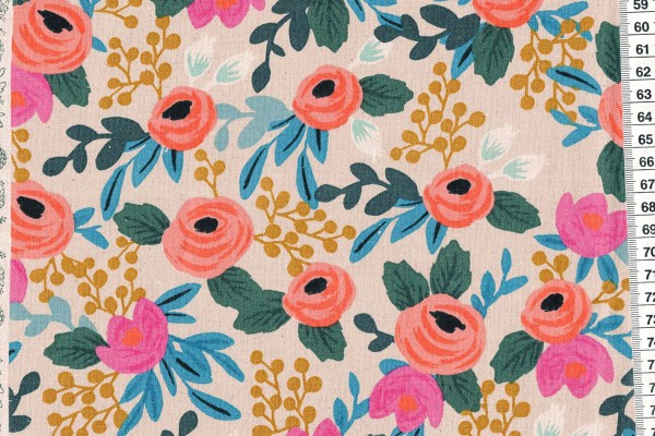 Menagerie CANVAS Rosa cream