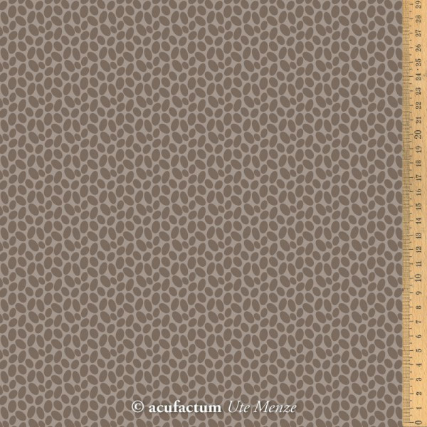 Acufactum Stoff Kiesel rehbraun