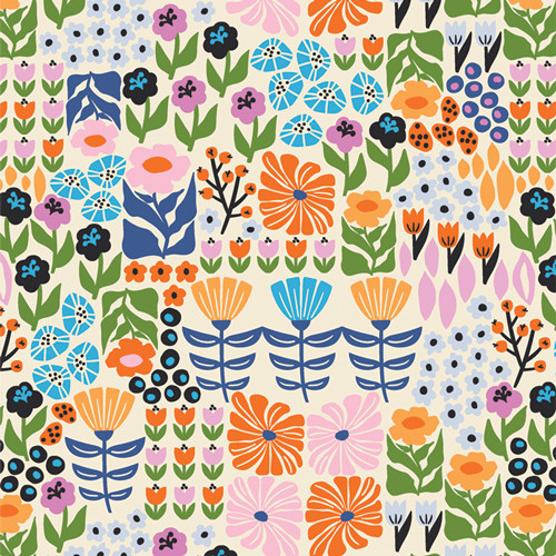 Art GalleryThe Cur8tor Modernista Petal Patchwork