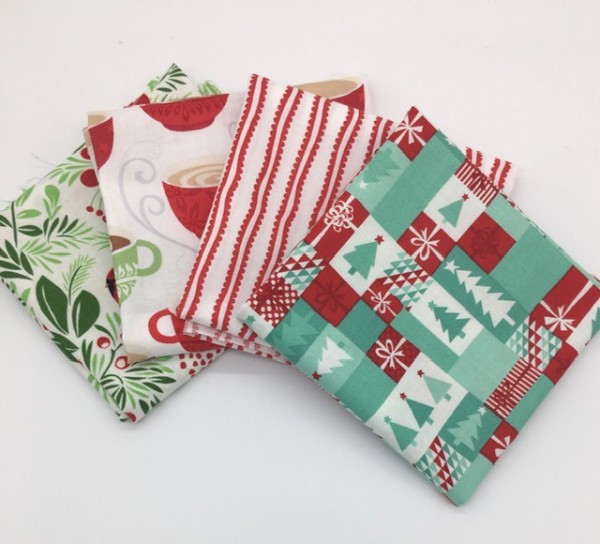 Fat Quarter Set Weihnachten div. Designer