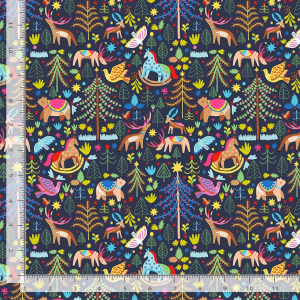 Dear Stella Fabrics Blitzened Multi