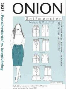 Onion Schnittmuster für Damen 3031