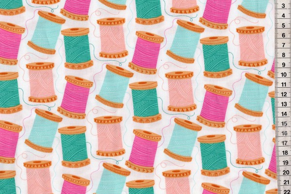 Stitch Cotton Reel on white Bethan Janine for dashwood studio