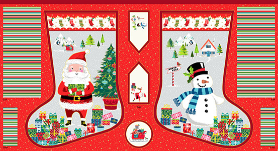 Santa Express Christmas-Stocking-Multi