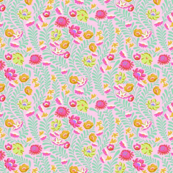 Tula Pink Untamed Flowerfield Lunar