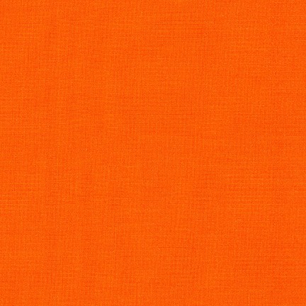 Kona Cotton Solids Robert Kaufman tangerine 1370