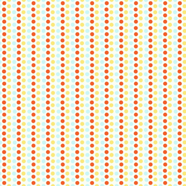 Heather Ross Studio Edit Dots Blue & Yellow