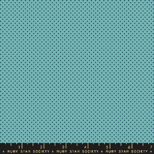 Ruby Star Society Oh Lucky Lucky by Alexia Marcelle Abegg Mini Dots Turquoise
