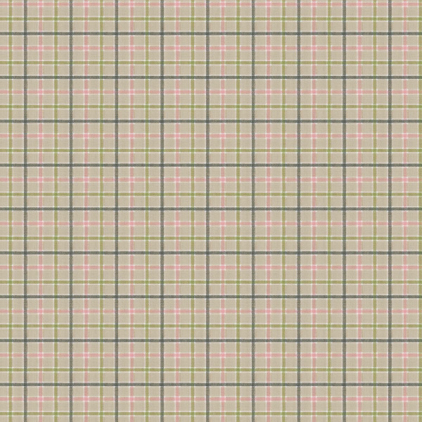 Westfalenstoff Linz Gitterkaro groß beige multi