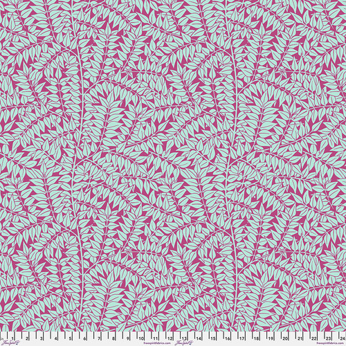 Kaffe Fassett X Morris & Co. Cotton Lawn Branches magenta