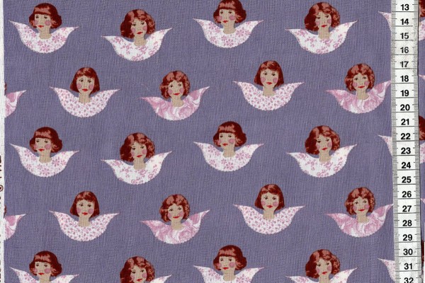 Tilda Old Rose Angel Scraps Mauve