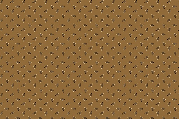 Trinkets 21 Squares and Dots Cocoa