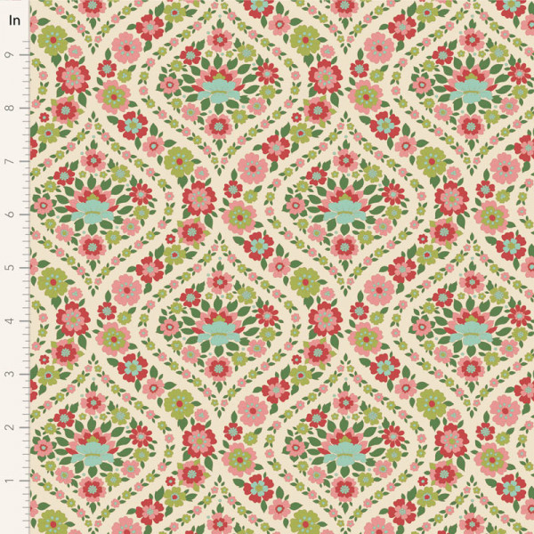 Tilda Wallflower Bianca green