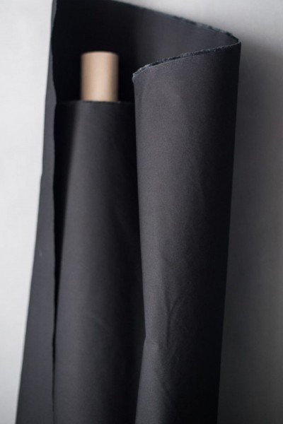 Gewachste Baumwolle (Dry Oilskin) black