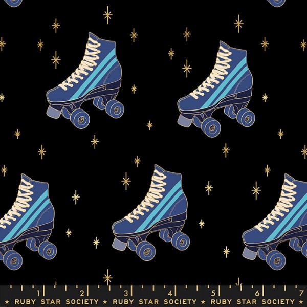 Ruby Star Society - Darlings 2 - Roller Skates Metallic Black