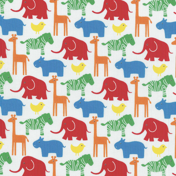 Westfalenstoffe BABYCORD Junge Linie Zootiere